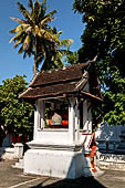 Luang Prabang, Laos - Wat Syri Moung Khoung. the drum tower. 